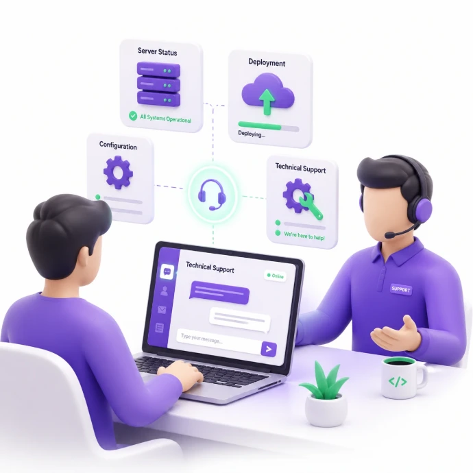 استقرار، راهنمایی و آموزش کاربران Odoo ERP پشتیبانی و استقرار تضمینی Odoo ERP همراه با راهنمایی و آموزش کاربران